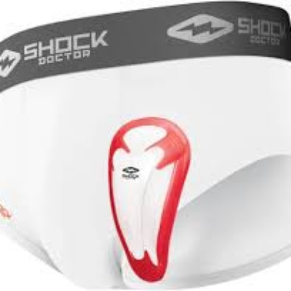 Shock Doctor Core Brief With Bio-Flex Cup-Youth M Cup Size Small - Picture 1 of 7